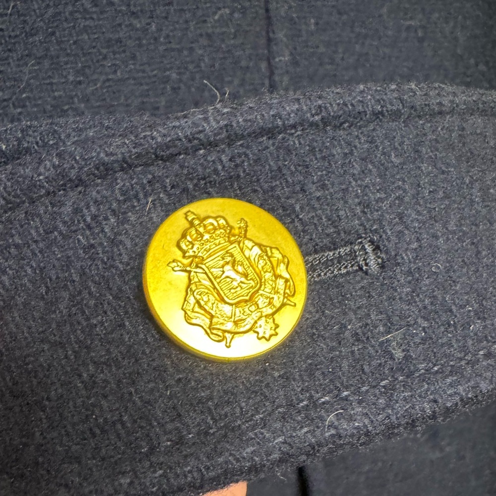J. Crew Stadium Nello Gori Peacoat 8 - Picture 3 of 12